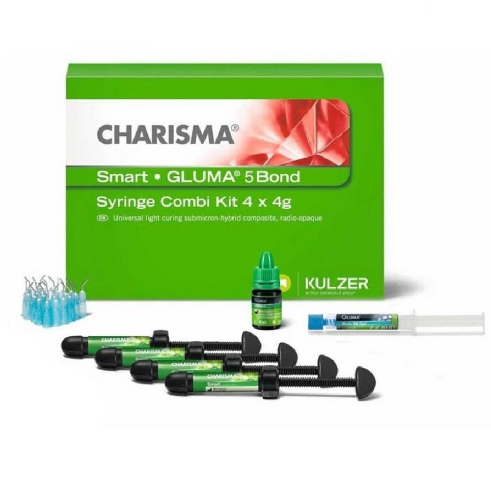 Kulzer Charisma Smart Syringe Combi Kit — набор композитных материалов, 8 x 4 г