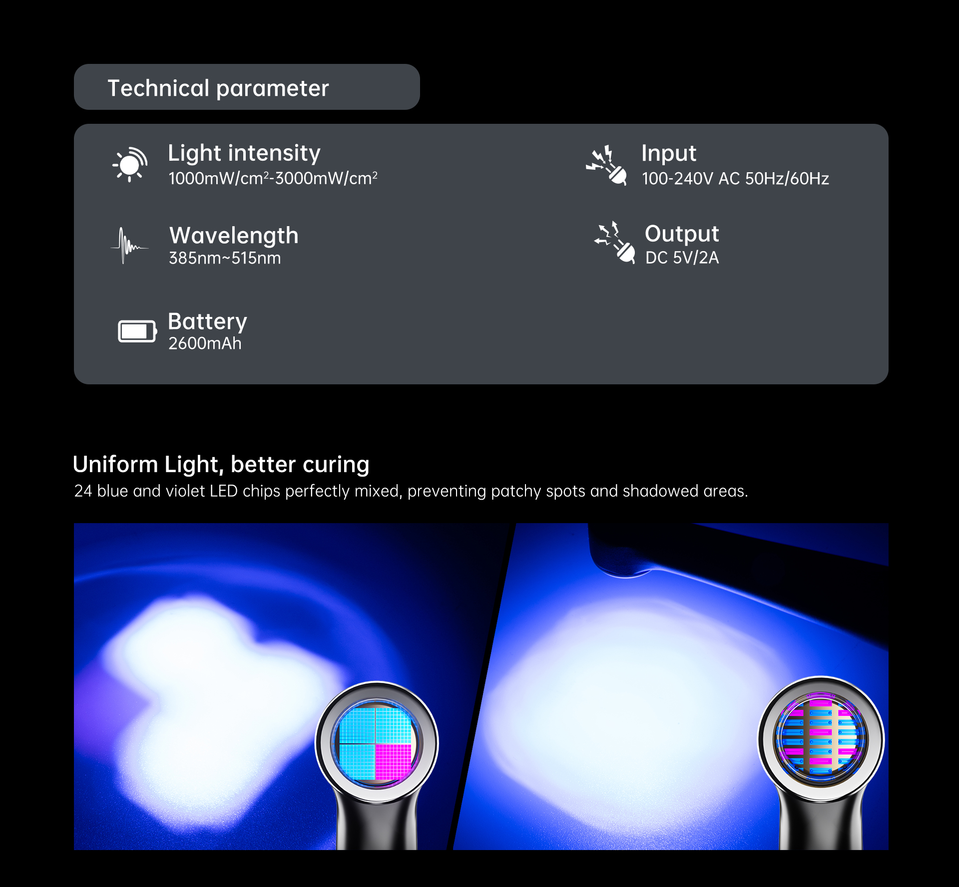MECCO Dolphin Curing Light — беспроводная фотополимеризационная лампа