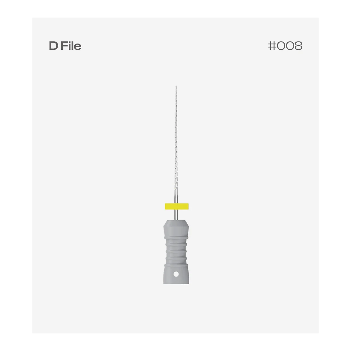 Perfect Dental D Files 25 мм · #08, #10, #15 · 6 шт/уп