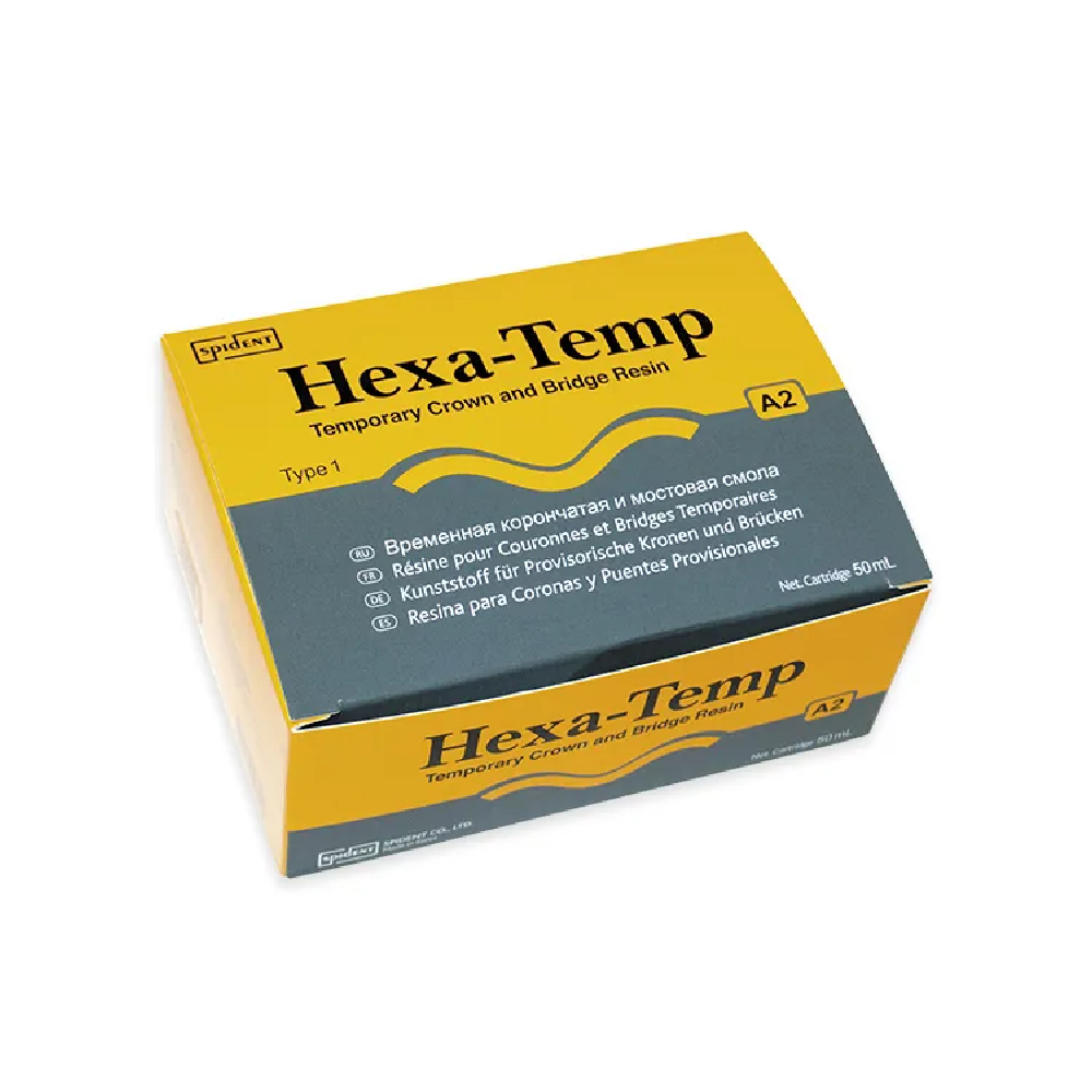 Spident Hexa Temp A1 — материал для временных коронок, 50 мл